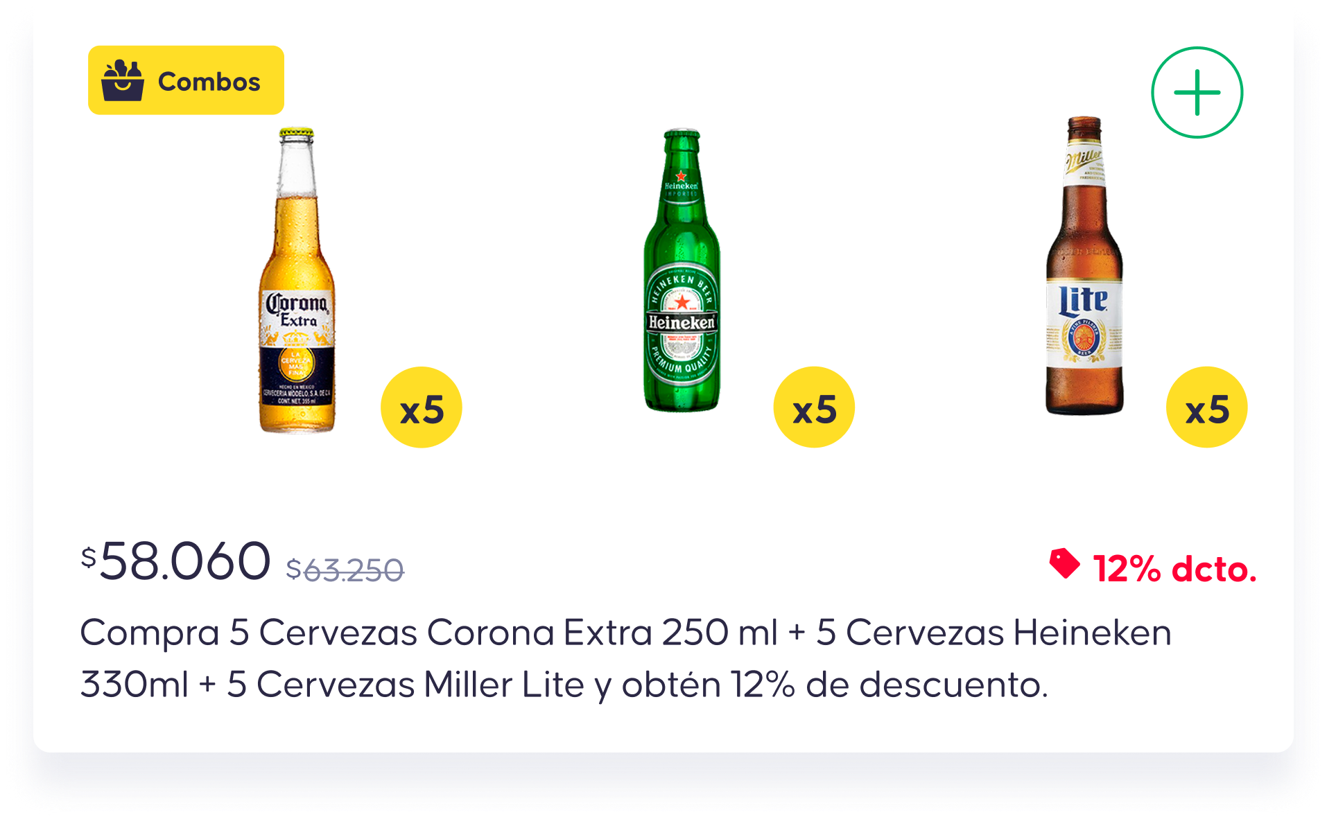 Combos mayoristas